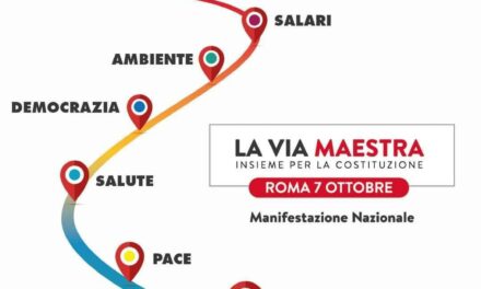 7 ottobre – LA VIA MAESTRA