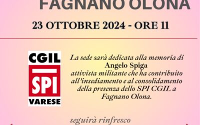 Inaugurazione nuova sede di Fagnano Olona