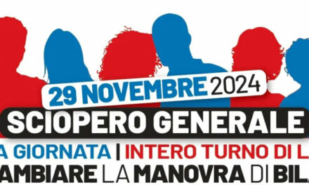 Cgil e Uil, Sciopero generale di 8 ore, venerdì 29 novembre, per cambiare la manovra di bilancio