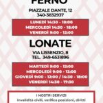 Lonate Pozzolo – Ferno – nuovi servizi