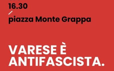 VARESE è ANTIFASCISTA