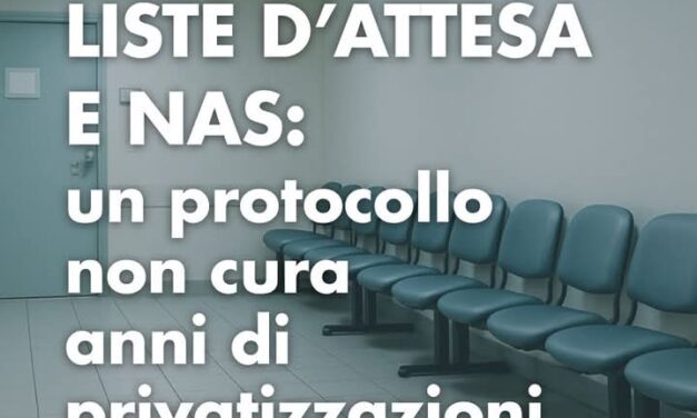 Il fallimento delle politiche sanitarie regionali.