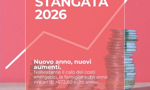 Stangata 2026: nuovo anno, nuovi aumenti
