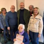 Ricononoscimento alla iscritta più anziana di San Fermo