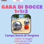 Gara di bocce Vergiate 16/5